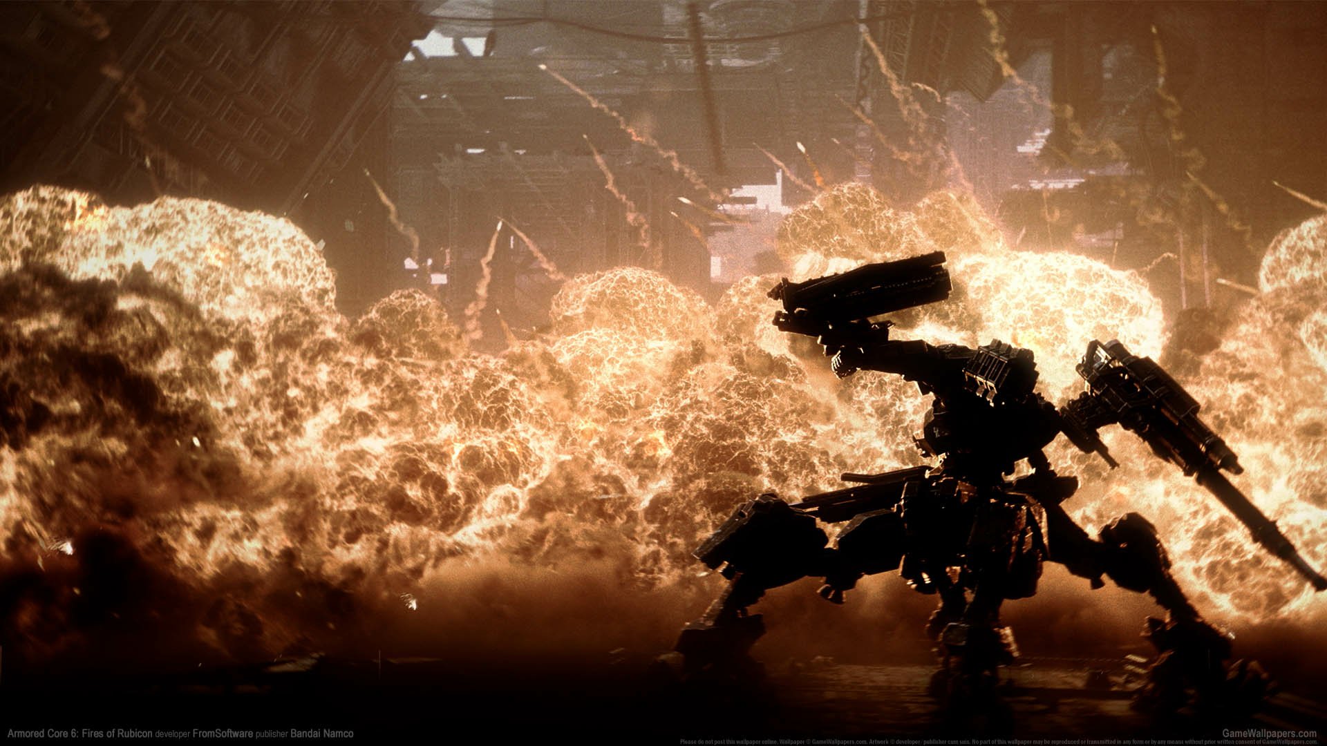 Download Video Game Armored Core VI: Fires Of Rubicon HD Wallpaper