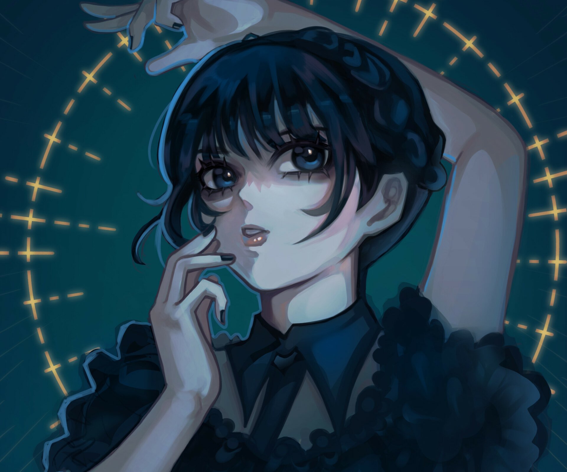 Download Wednesday Addams TV Show Wednesday HD Wallpaper