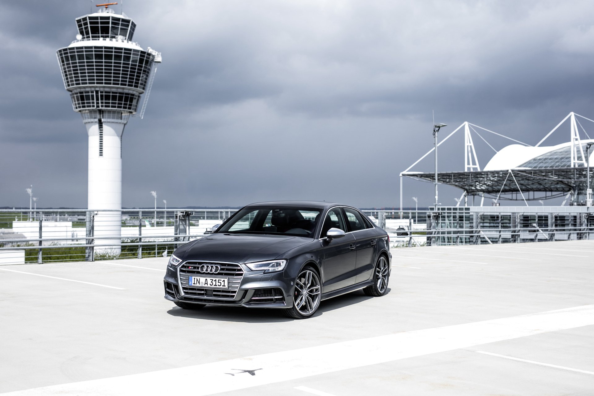 Download Vehicle Audi S3 Sportback 4k Ultra HD Wallpaper