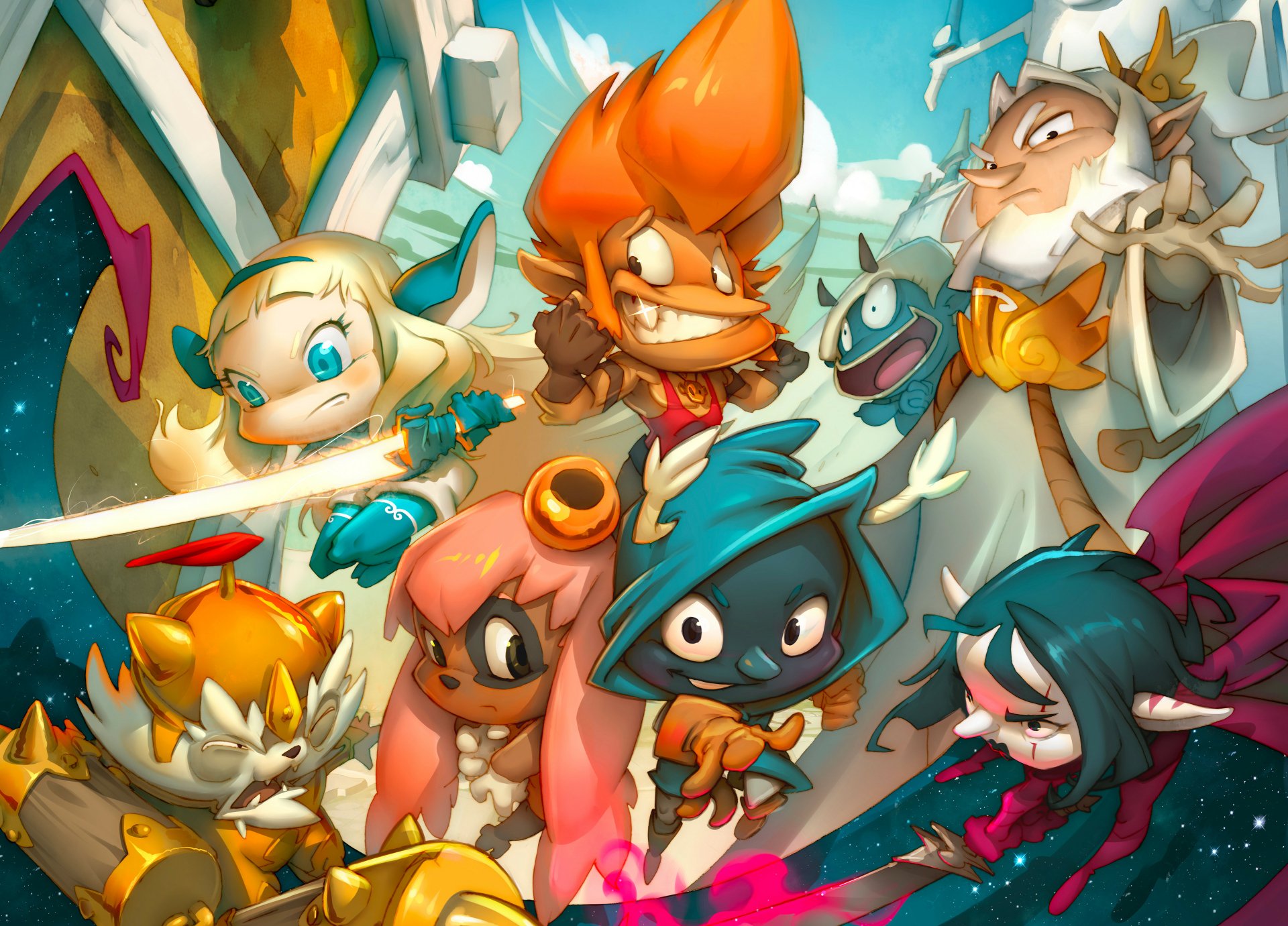 Download Fantasy People HD Wallpaper by Edouard Guiton