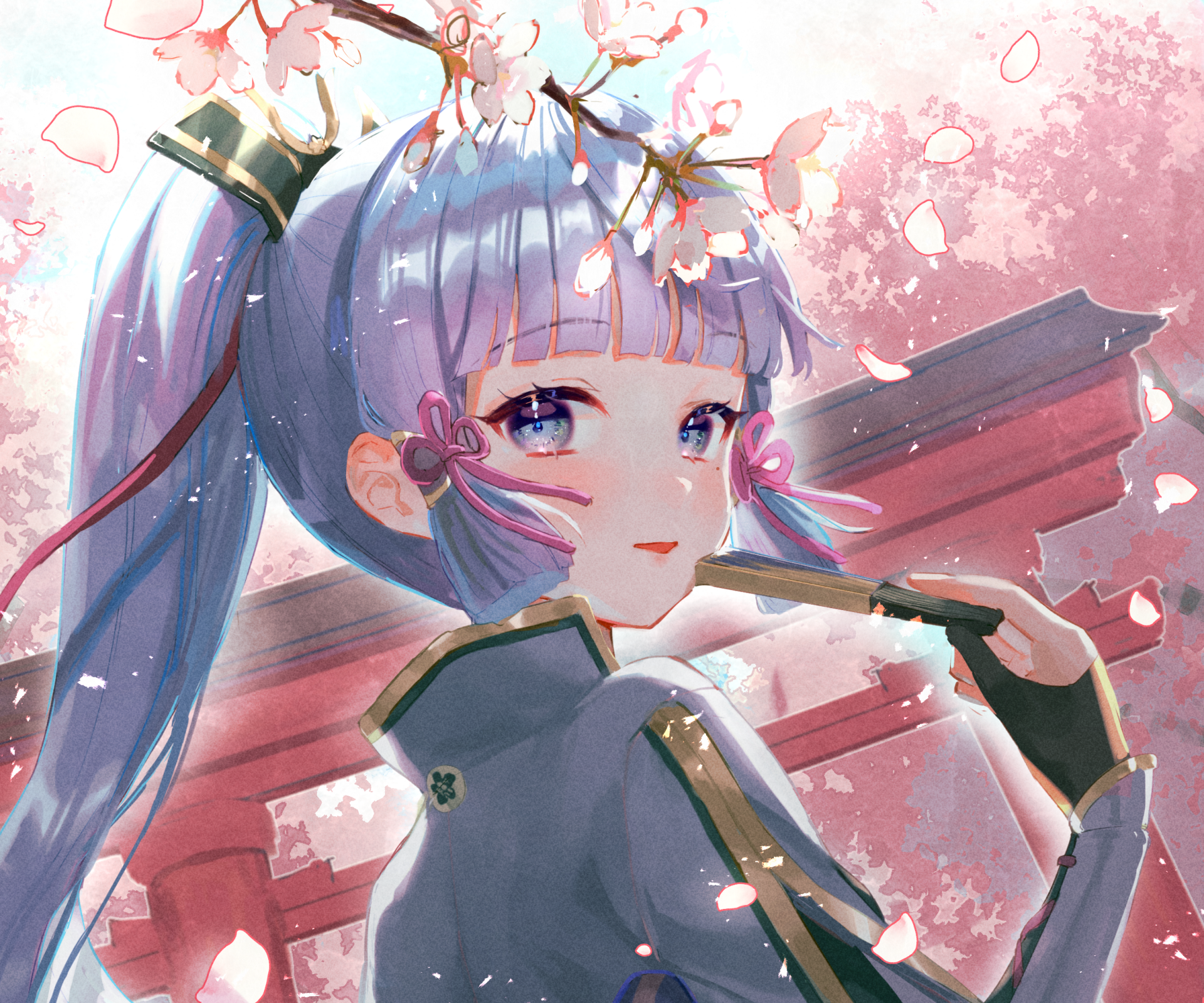 Download Kamisato Ayaka (Genshin Impact) Video Game Genshin Impact HD Wallpaper by Haruoshio