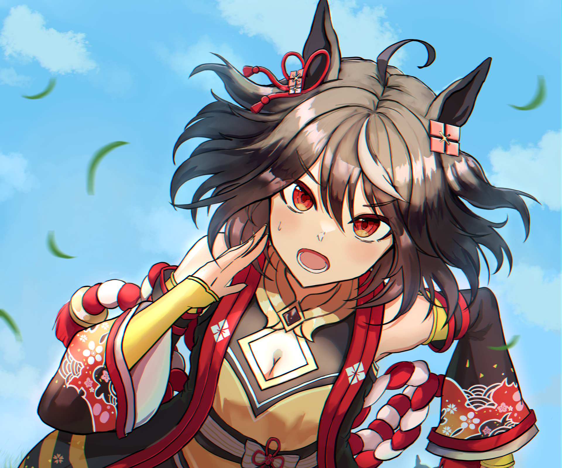 Download Kitasan Black Anime Uma Musume: Pretty Derby HD Wallpaper by Dark Stayer