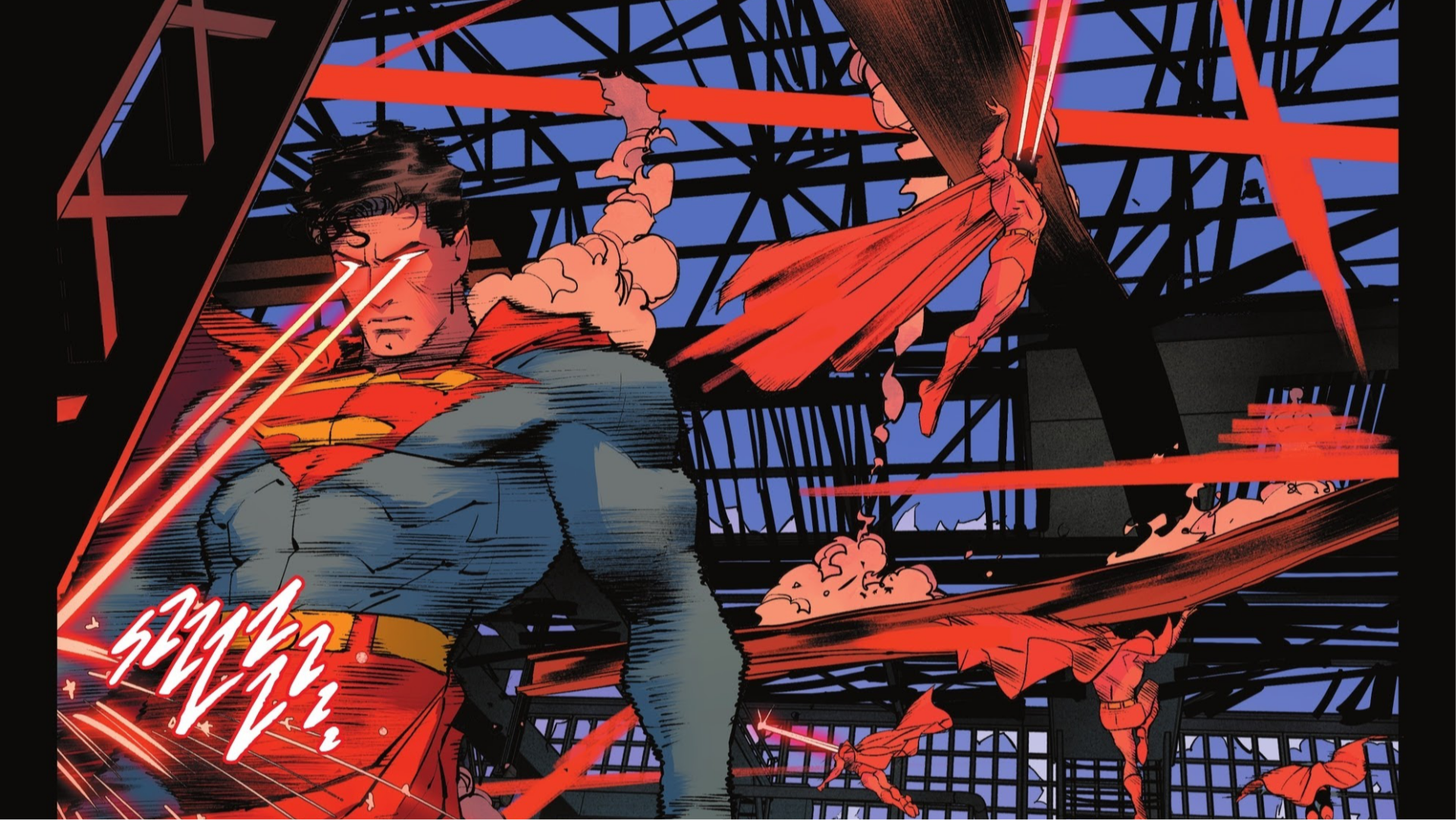 Download Comic Batman/Superman HD Wallpaper by Dan Mora