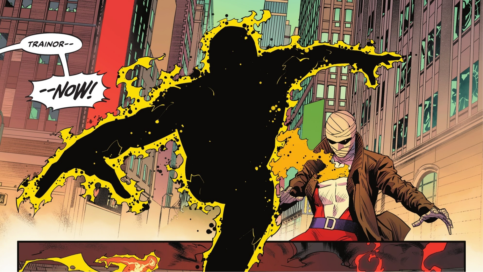 Download Negative Man Comic Doom Patrol HD Wallpaper by Dan Mora