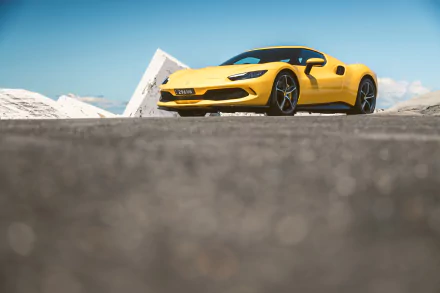 vehicle Ferrari 296 GTB HD Desktop Wallpaper | Background Image