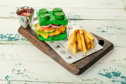 food burger HD Desktop Wallpaper | Background Image