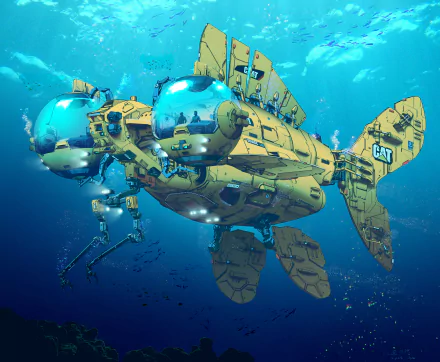  Goldfish Submarine by longque Chen