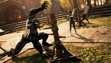 Venom video game Marvel's Midnight Suns HD Desktop Wallpaper | Background Image