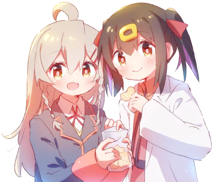  Mahiro &amp; Mihari by にゃー