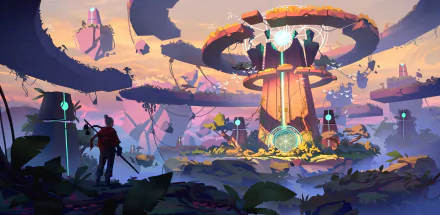 Sci Fi building HD Desktop Wallpaper | Background Image