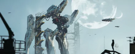 Sci Fi Mech HD Desktop Wallpaper | Background Image