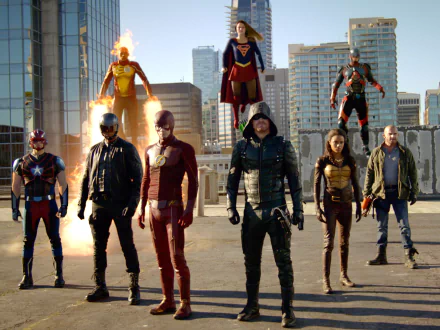 TV Show crossover HD Desktop Wallpaper | Background Image