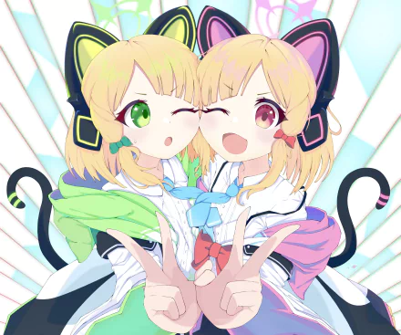  Saiba Twins by rock toe say