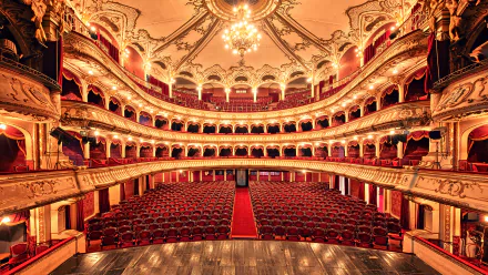  National Theatre, Cluj-Napoca, Romania by Thomas Mueller