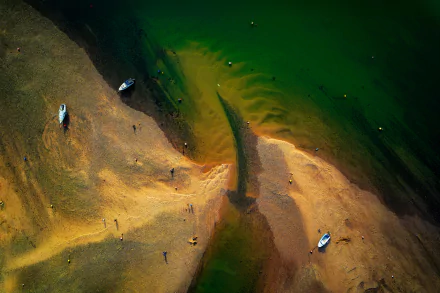  Hammerhead Heights, Shallows of the Exe Estuary, Devon, England by Red Zeppelin