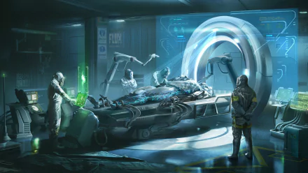 Sci Fi cyborg HD Desktop Wallpaper | Background Image