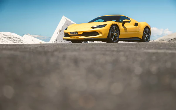 vehicle Ferrari 296 GTB HD Desktop Wallpaper | Background Image