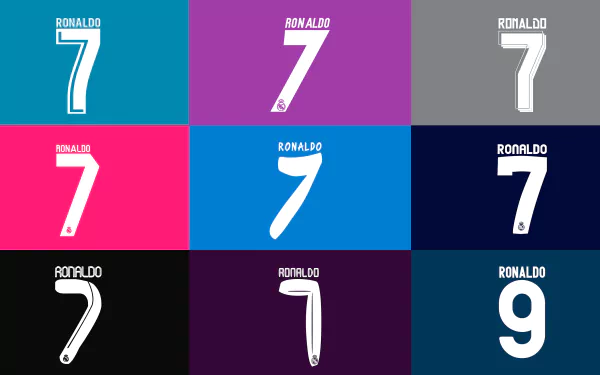  All Real Madrid Cristiano Ronaldo Away Kit