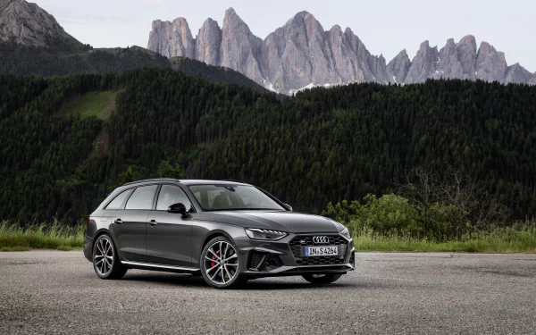 vehicle Audi A4 Avant S Line HD Desktop Wallpaper | Background Image