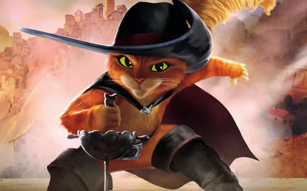 Puss in Boots movie Puss in Boots: The Last Wish HD Desktop Wallpaper | Background Image