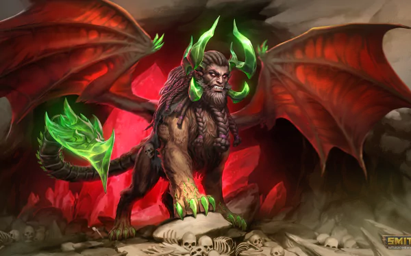 Martichoras, The manticore king