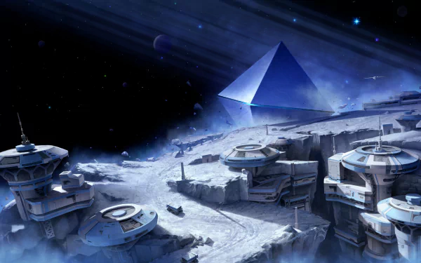Sci Fi Structure HD Desktop Wallpaper | Background Image