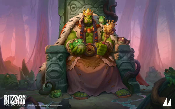 orc video game Hearthstone: Heroes of Warcraft HD Desktop Wallpaper | Background Image