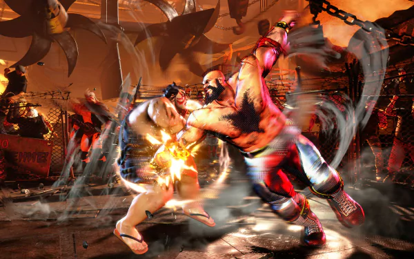 video game Street Fighter 6 HD Desktop Wallpaper | Background Image