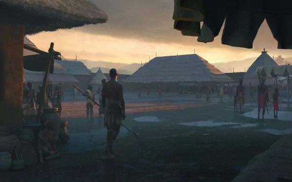  The Woman King - Village Market by Jedd Chevrier