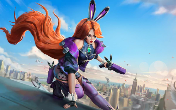  Miss Fortune Battle Bunny Fan Art by Nikita Bezgin