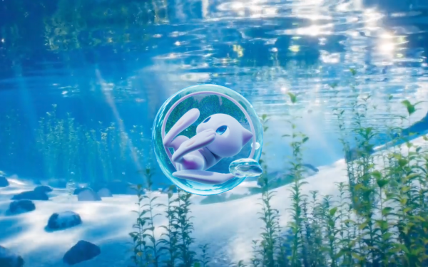 Mew Pokémon: Mewtwo Strikes Back - Evolution Pokémon Underwater Anime HD Wallpaper | Background Image