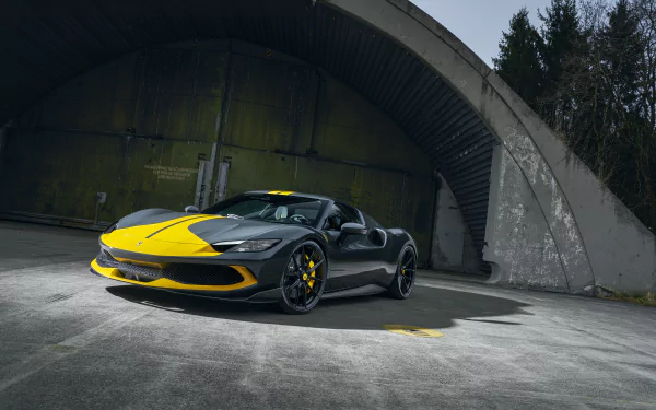 vehicle Ferrari 296 GTB HD Desktop Wallpaper | Background Image