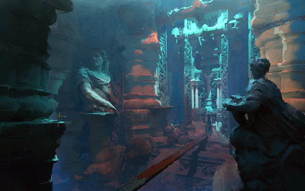fantasy cave HD Desktop Wallpaper | Background Image