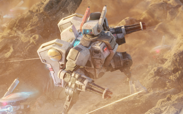Video Game Warhammer 40K Warhammer XV8 Crisis Battlesuit Tau Empire HD Wallpaper | Background Image