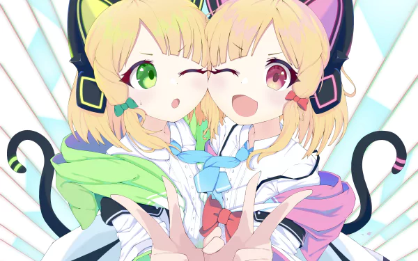  Saiba Twins by rock toe say