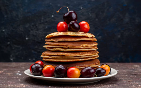 food pancake HD Desktop Wallpaper | Background Image
