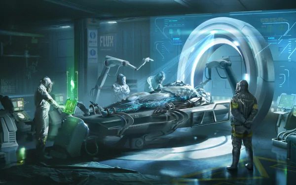 Sci Fi cyborg HD Desktop Wallpaper | Background Image