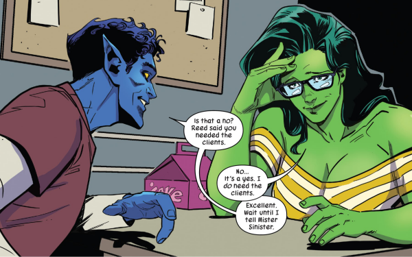 Comics She-Hulk Nightcrawler HD Wallpaper | Background Image