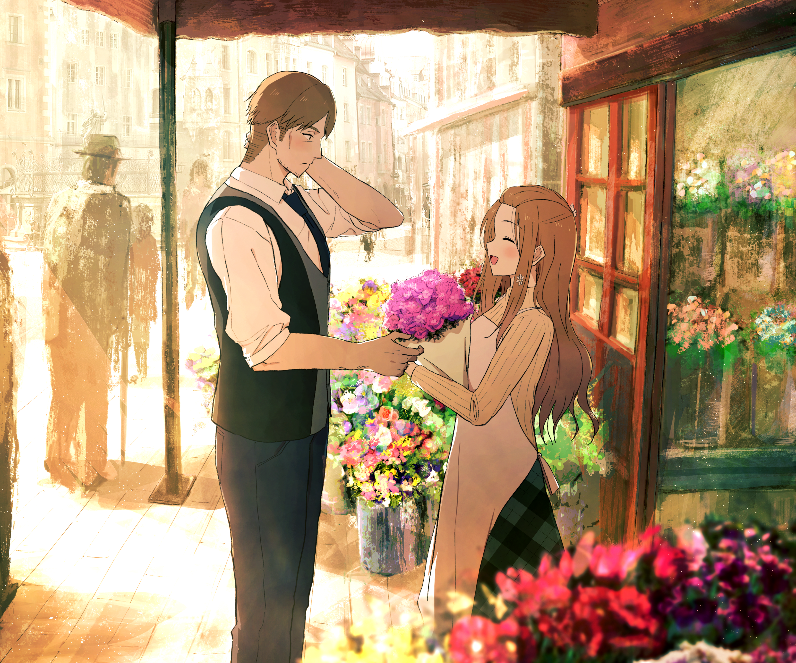 Romantic & Emotional Couples Anime Full HD Wallpapers