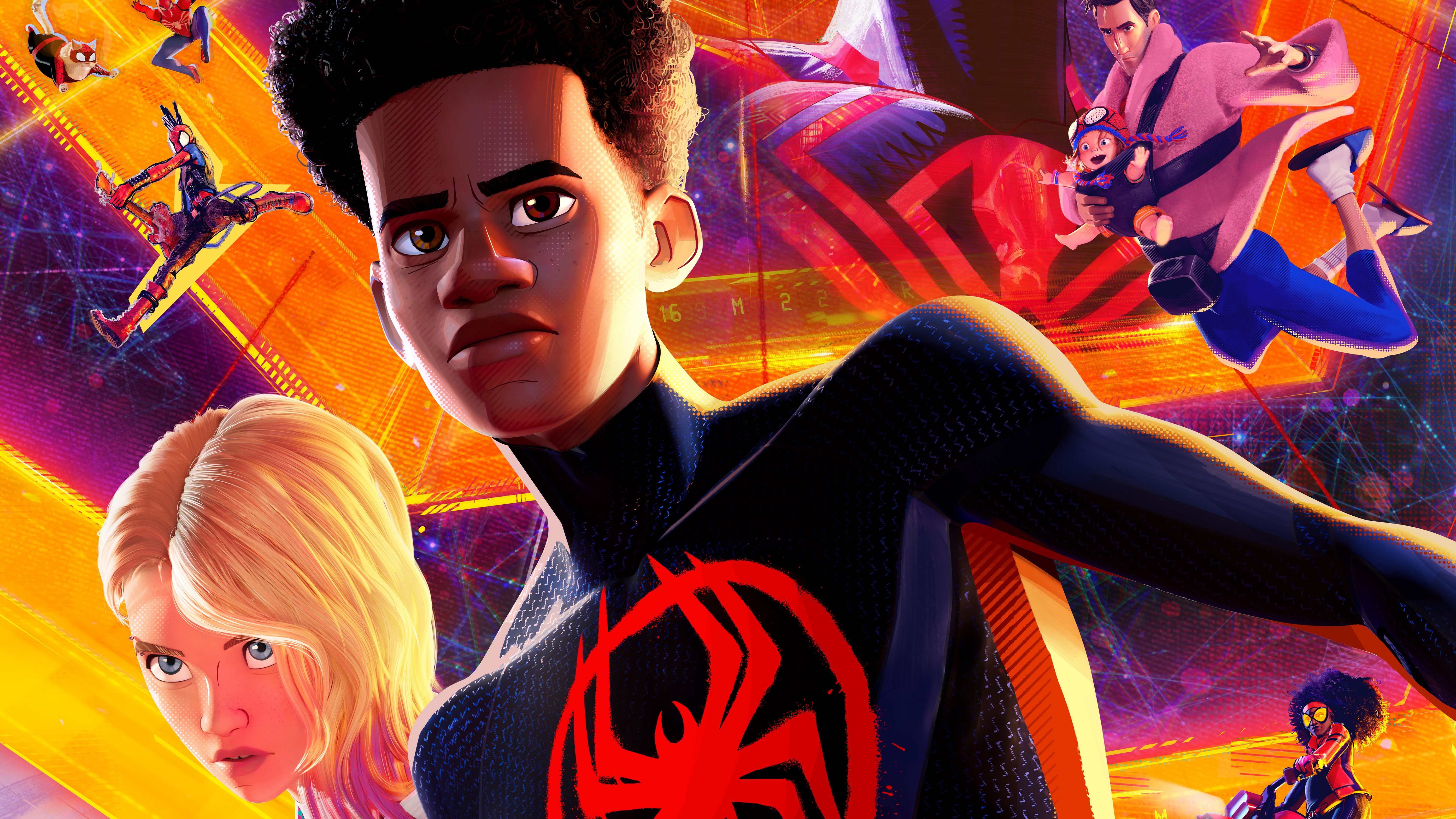 Movie Spider-Man: Across The Spider-Verse 4k Ultra HD Wallpaper