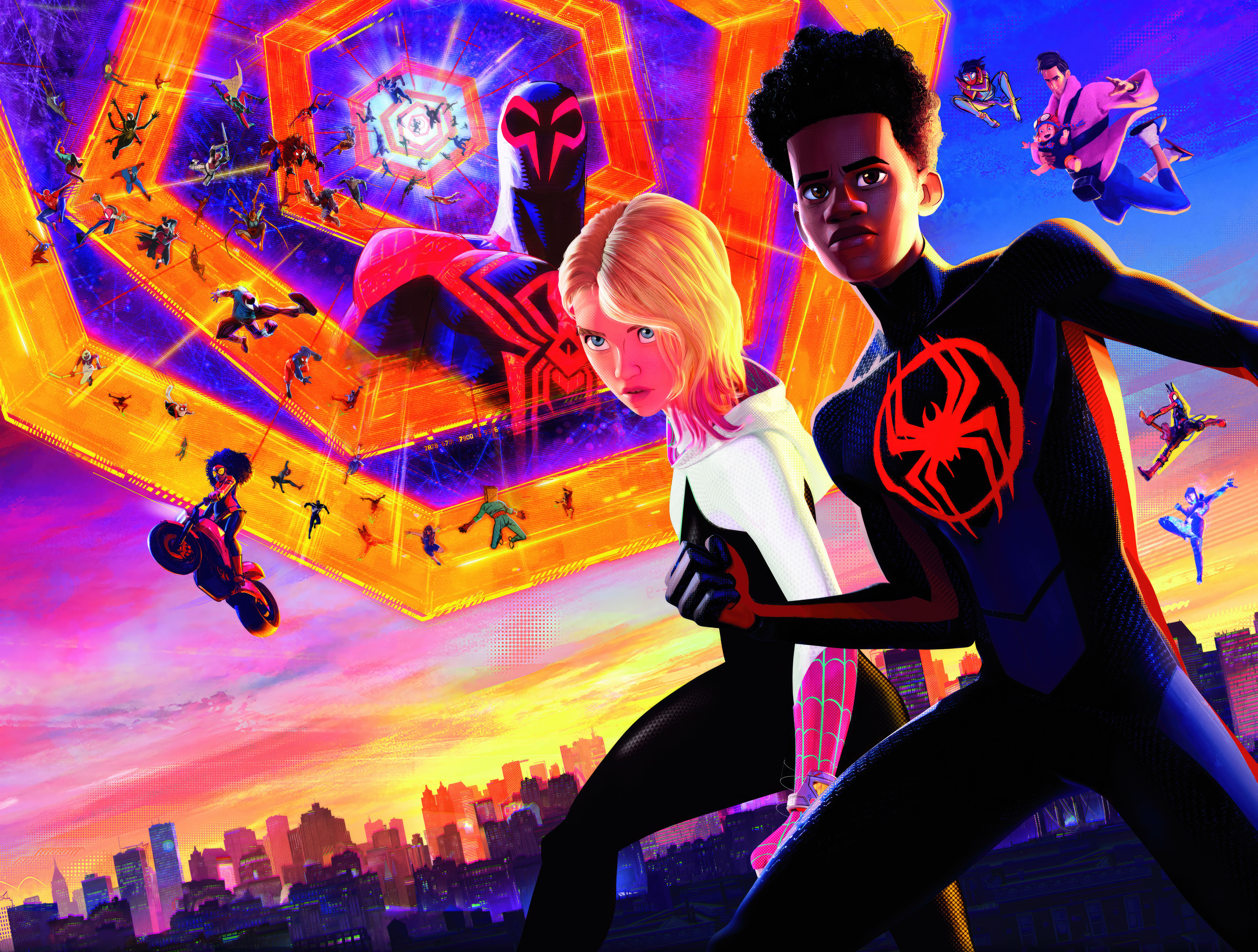 Movie Spider-Man: Across The Spider-Verse 4k Ultra HD Wallpaper