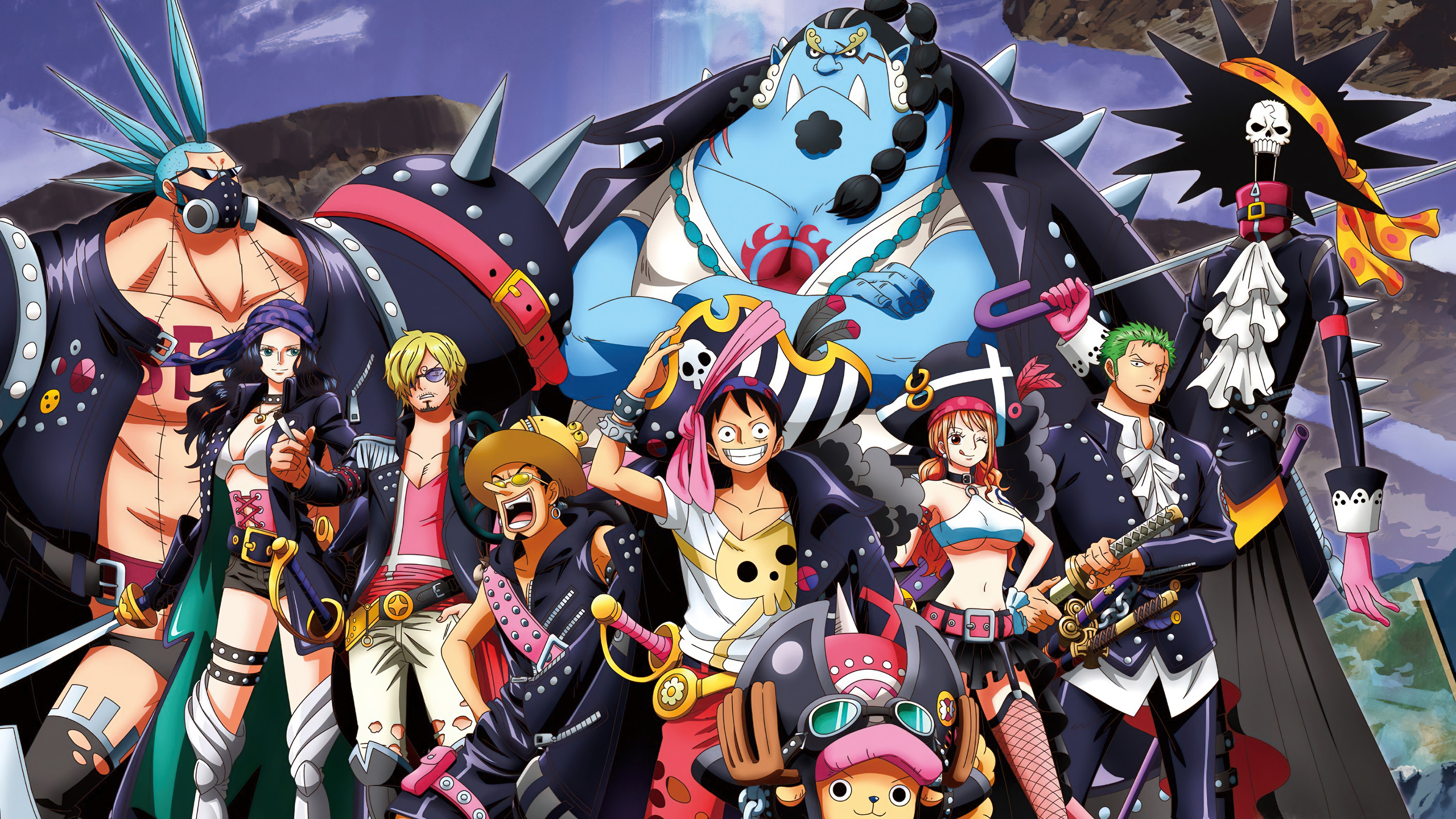 100 One Piece Film Red Wallpapers  Wallpaperscom