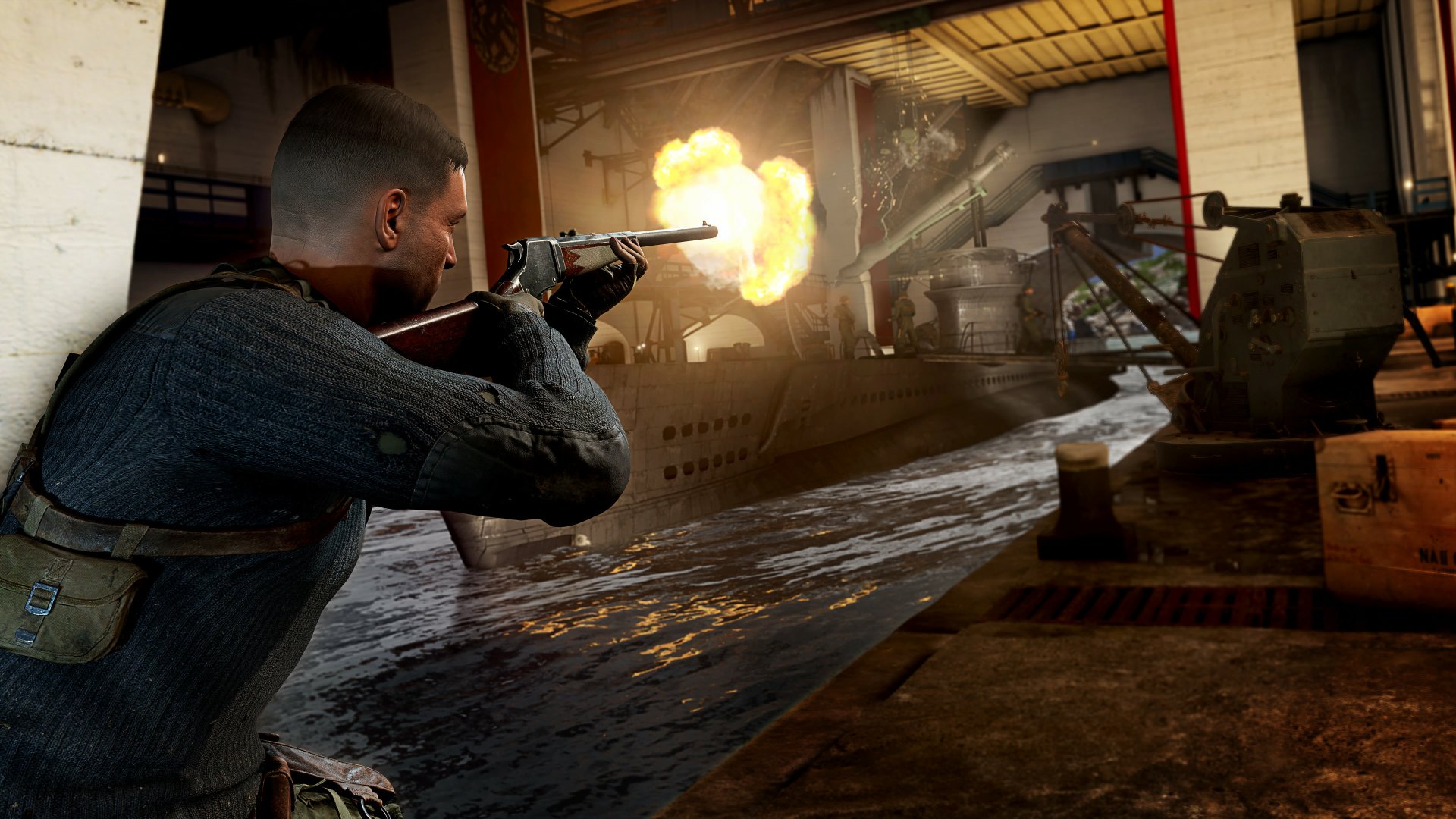 Download Video Game Sniper Elite 5 4k Ultra HD Wallpaper