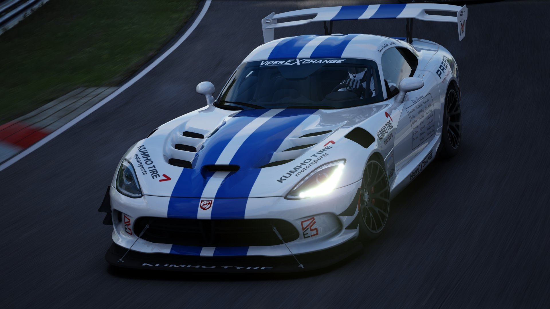 Dodge SRT Viper In Nurburgring Nordschleife Récord Wallpaper by Gt33