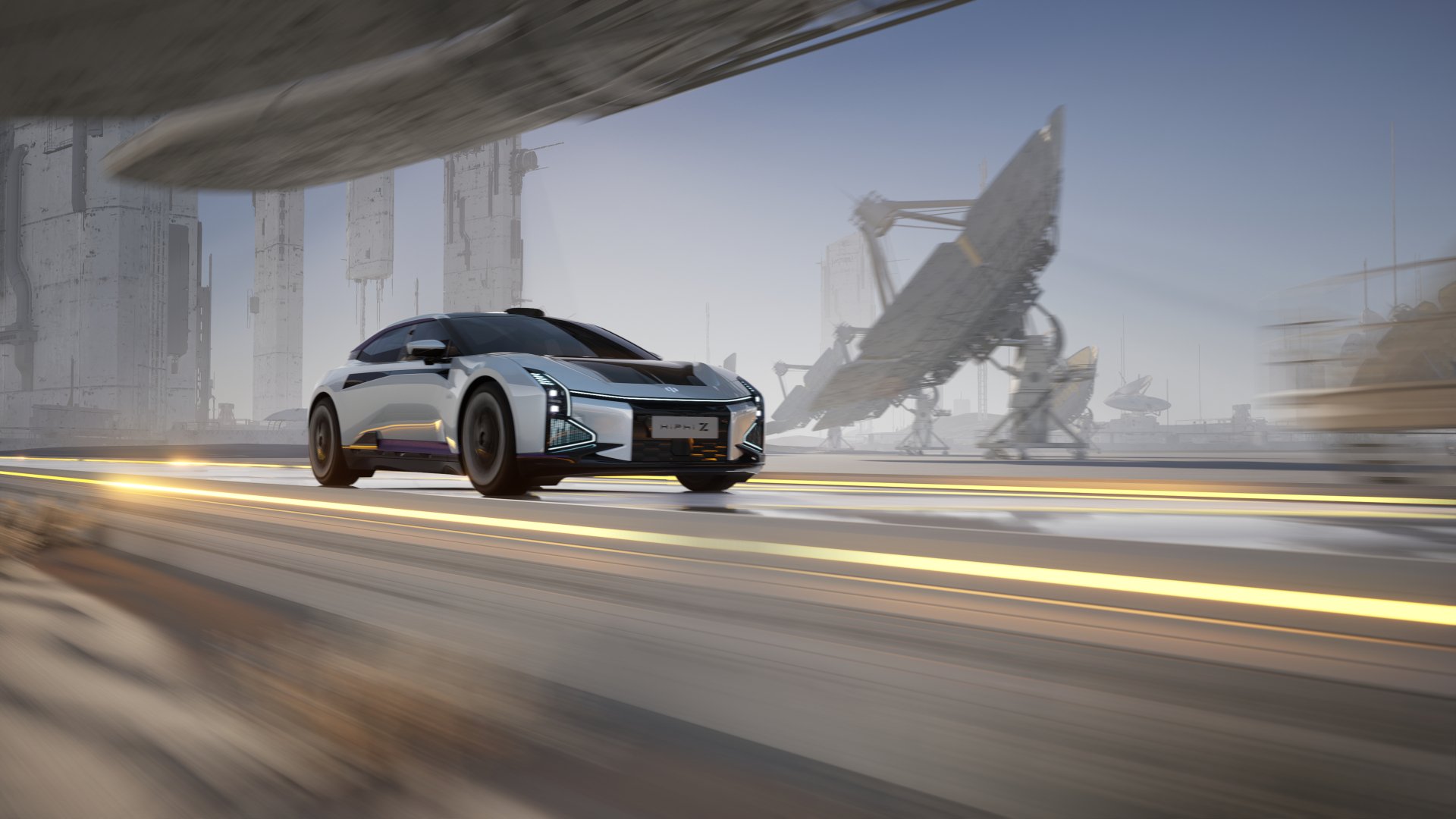 Download Vehicle HiPhi Z 4k Ultra HD Wallpaper