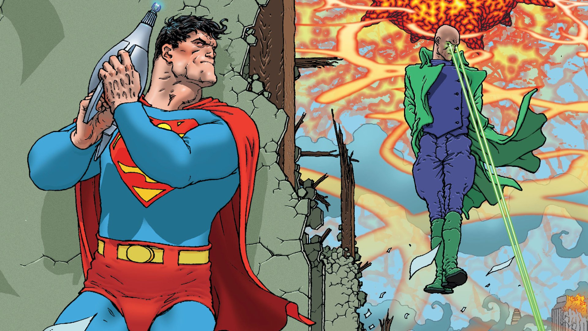 Download Comic All Star Superman HD Wallpaper by Frank Quitely