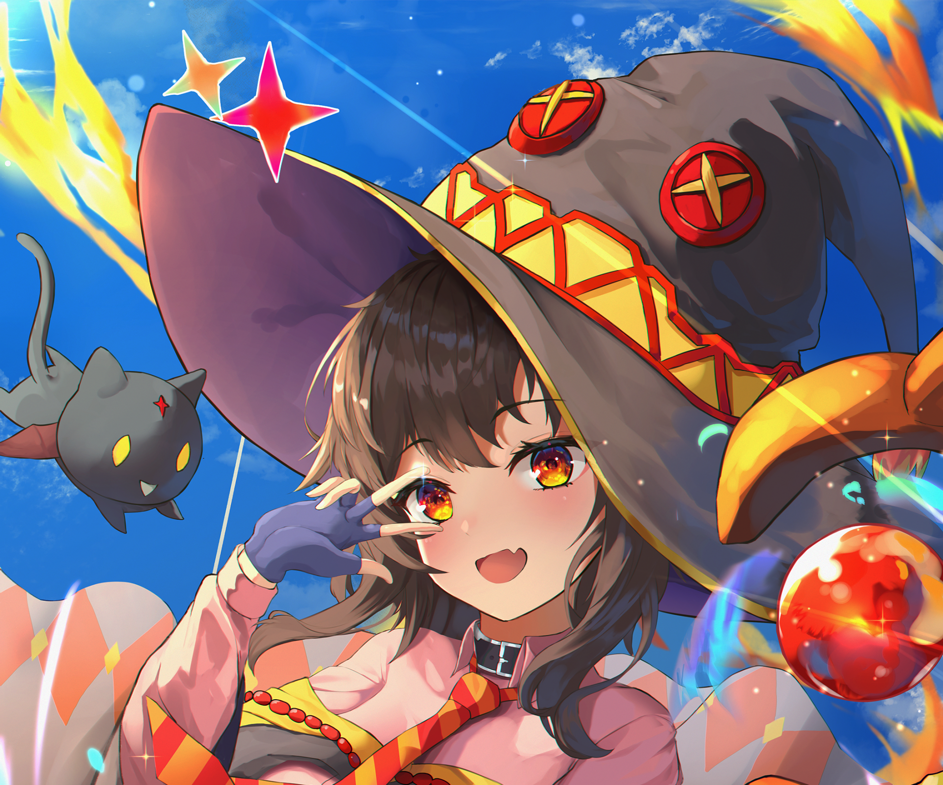 Megumin’s Explosive Magic – HD KonoSuba Anime Wallpaper Bliss ...