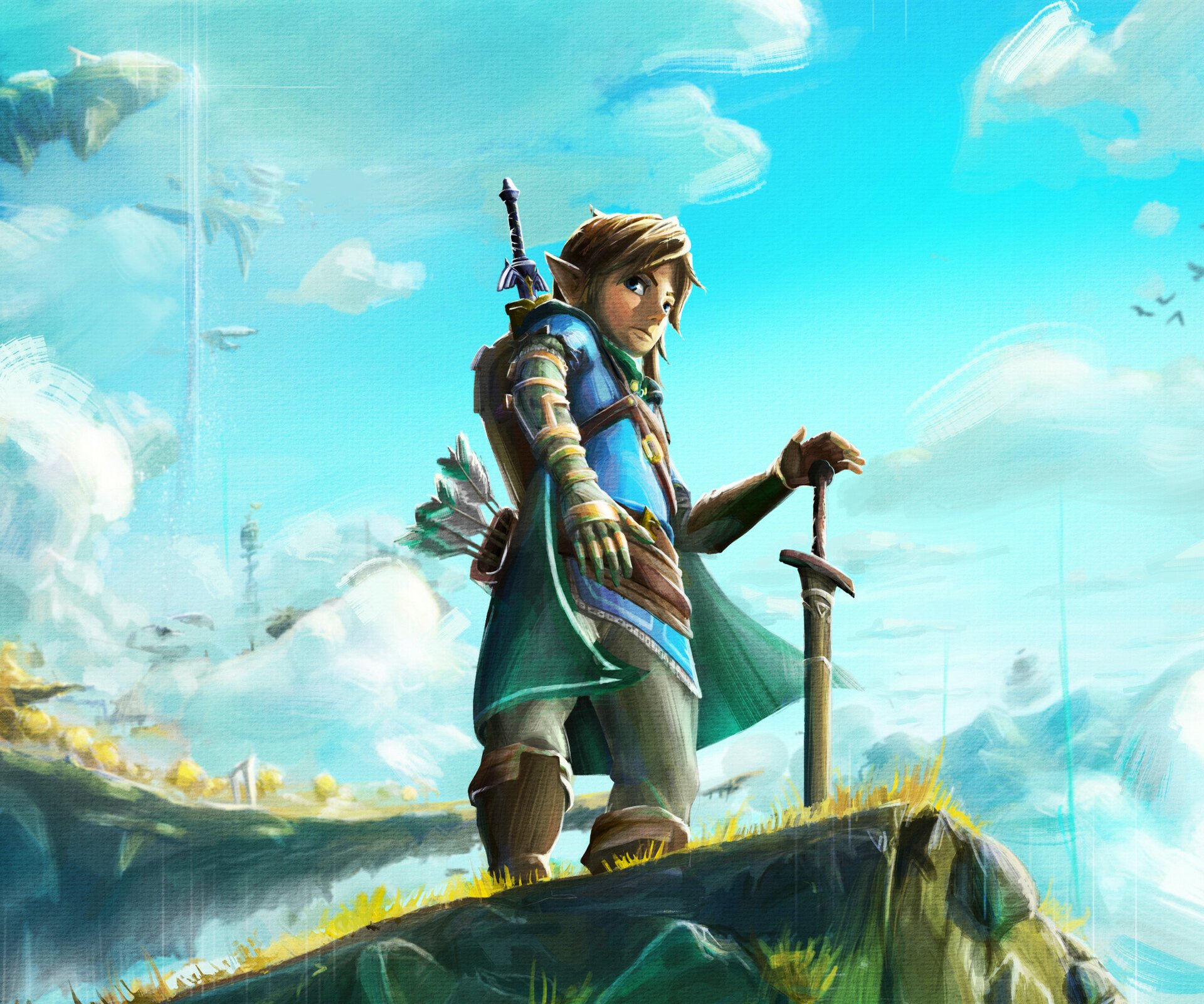 Download Link Video Game The Legend Of Zelda: Tears Of The Kingdom HD ...