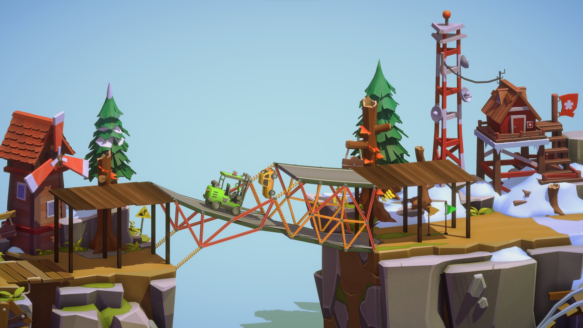 Download Video Game Poly Bridge 3 4k Ultra HD Wallpaper