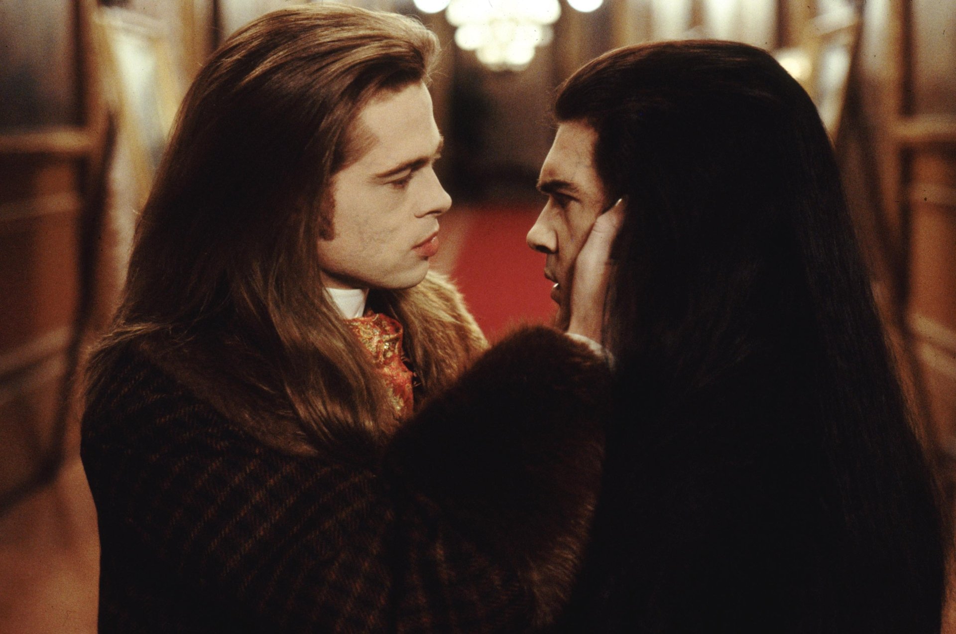 Download Antonio Banderas Brad Pitt Movie Interview With The Vampire: The Vampire Chronicles HD Wallpaper
